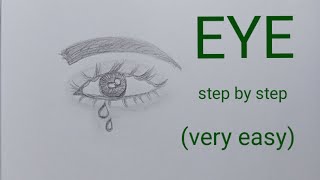 how to draw eye how to draw eyeart painting satisfying [upl. by Yarvis]