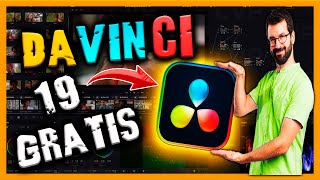 ✅ Descargar DAVINCI RESOLVE STUDIO 19 FULL Español GRATIS💥 [upl. by Melborn]