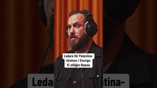 Kristofer Lundberg stödjer Hamas [upl. by Reuven]