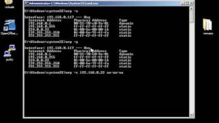 Windows command line networking arp getmac [upl. by Bor]