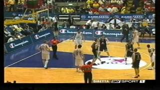 2004 Euroleague FF Skipper Fortitudo vs Montepaschi Siena Semifinal [upl. by Annhoj623]