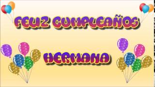 Tarjeta Animada de Cumpleaños para Hermana [upl. by Elpmet]