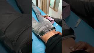 dry needling for paraspinal muscle ytshorts painreliefcenter acupuncture chiropractor painfree [upl. by Akram]