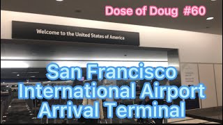 San Francisco International Airport Arrival Terminal [upl. by Murvyn49]