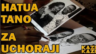 KAZI KAZI JIFUNZE JINSI YA KUCHORA PICHA KALI NA KUINGIZA KIPATO KIKUBWA KAMA ARTIST MTULIVU [upl. by Ferwerda873]