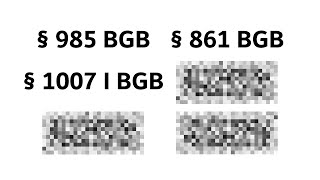 § 985 BGB amp Co  Herausgabeansprüche im Sachenrecht [upl. by Bovill]