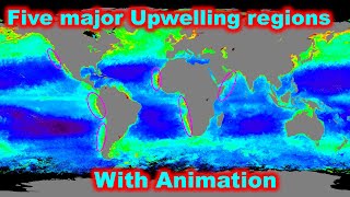 Ocean Upwelling regions in the world detailed explanation with Animation for UPSC [upl. by Navinod]