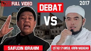 Debat ustad nababan vs saifudin ibrahim ustad murt4d [upl. by Aicargatla]