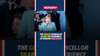 The Former German Chancellor Reveals Secrets to Working with TRUMP news trump2024 merkel [upl. by Annoyt]