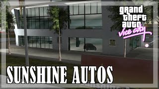 GTA Vice City  All SUNSHINE AUTOS car list deliveries [upl. by Yenrab583]