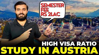 Study in Austria  High Visa Success amp Affordable Fees  Europe [upl. by Kelila]