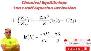 Chemical Equilibrium I Vant Hoff Equation Chemical Equilibrium I Vant Hoff Equation Derivation [upl. by Seravat]