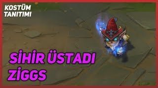 Sihir Üstadı Ziggs Kostüm Tanıtımı League of Legends [upl. by Ikciv]