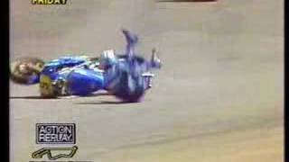 Motorbike accidents at South African race 1985 500cc [upl. by Herbie]