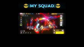 My squad power 😎💪 foryoubage😎 freefire freefireshorts😀 freefirehighlights🥰 shorts 🥰 [upl. by Turnheim808]