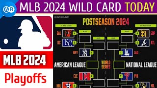 MLB Playoffs Picture 2024  MLB standings 2024  MLB wild Card  MLB Postseason 2024  MLB standings [upl. by Evilc430]