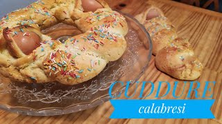 Ricetta dolce per Pasqua CUDDURE CUZZUPE CUCULI  ricetta calabrese [upl. by Ybab]