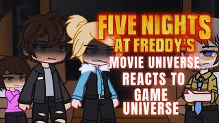 FNAF Movie Characters React to their Game Universe [upl. by Metah]