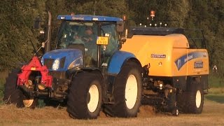 Loonb SPORTEL Persen met New Holland BB 9080 [upl. by Ytsur]