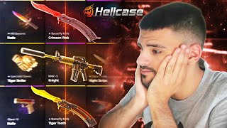 MASSIVE WINS ON HELLCASE HELLCASE PROMO CODE [upl. by Naed]