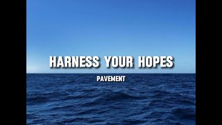 PavementHarness Your Hopes lyrics video [upl. by Nurav]