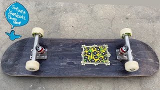 85” Krooked Skateboards “True Fit Shape” Skate Test amp Review [upl. by Lou]