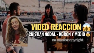 Kbron y medio  Cristian Nodal  Reacción 😟 El mensaje oculto en la canción [upl. by Tom329]