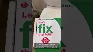 Flush n Sparkle Automatic Toilet Bowl Cleaner from Fluidmaster  Cleans with every flush [upl. by Eniamert297]