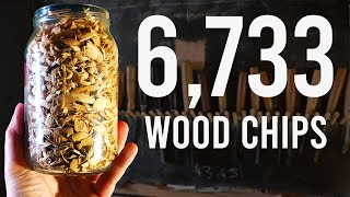 Carving a Chip for Every Single Subscriber  10 Hours of Wood Carving [upl. by Norag]