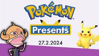 Pokémon Presents 27022024 wSabaku [upl. by Ecnarual446]