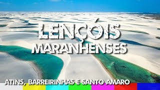 Lençóis Maranhenses Brasil Onde Ficar e Roteiro de Viagem  4K [upl. by Pasco833]