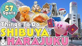 Things to do in Shibuya amp Harajuku Tokyo 2024  Japan Travel Itinerary [upl. by Shurwood]