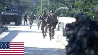 US Marines Conduct Urban Assault Exercises in Philippines [upl. by Daniela514]