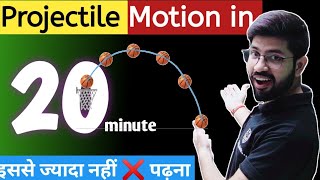 Projectile motion Physics Class 11  Projectile motion One shot  What is Projectile motion JEE NEET [upl. by Morley]