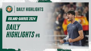 Daily Highlights 6  RolandGarros 2024 [upl. by Krug]