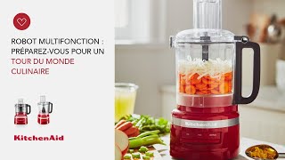 Robot multifonction  préparezvous pour un tour du monde culinaire  KitchenAid [upl. by Eldnek836]