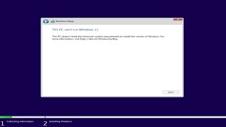 Cannot Install Windows 11 Does not meet the system requirementsvestechinfo4407 [upl. by Laetitia]