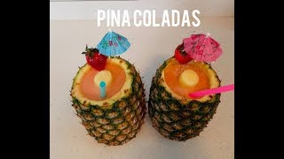 How to Make a Piña Colada [upl. by Euqinehs654]