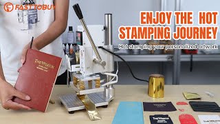 Hot Foil Stamping Machine Beginner Howto Guide for DIY Lovers [upl. by Babby922]