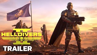 Helldivers 2 Announcement Trailer  PlayStation Showcase 2023 [upl. by Crescint32]