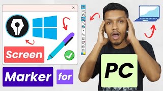 Pen tool software for pc  screen marker for windows  write on screen app [upl. by Romine]