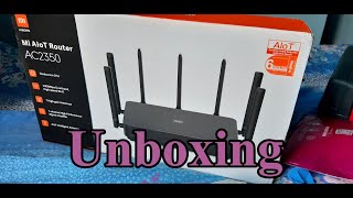 MI AIoT Router AC2350 Unboxing Brought from Daraz Bangladesh [upl. by Fleisig]