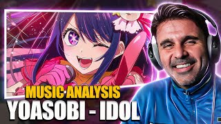 MUSIC DIRECTOR REACTS  YOASOBI「アイドル」Oshi no Ko OP [upl. by Ibloc]