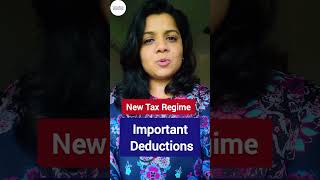 New Tax Regime Deductions 202425  Exemption in New Tax Regime 2024  Deduction List New Tax Regime [upl. by Orabel]