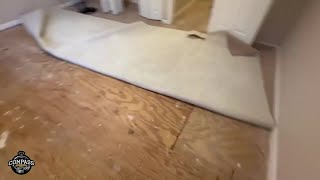 Compass Carpet Repair  Carpet Pad Replacement In Blue Ash OH [upl. by Enialehs]