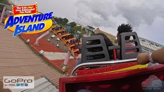 Barnstormer  On Ride   Adventure Island POV [upl. by Darrey]