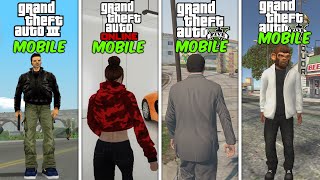 Playing All GTA Games On Mobile [upl. by Edia609]