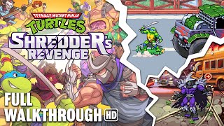 Teenage Mutant Ninja Turtles Shredders Revenge  FULL GAME Walkthrough [upl. by Poppy]