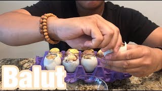 BALUT CHALLENGE  ASMR Eating Sounds  TIMTAKEOVER [upl. by Ahsan119]