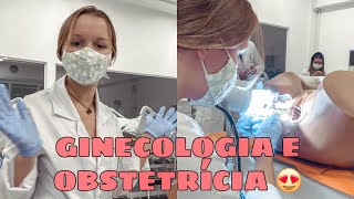 MEDVLOG AULA PRÁTICA DE GINECOLOGIA E OBSTETRÍCIA aprendi a fazer o preventivo [upl. by Rusticus394]